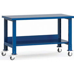 Rousseau Metal - Mobile Work Benches Type: Mobile Workbench Length: 60 (Inch) - Americas Industrial Supply