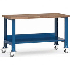 Rousseau Metal - Mobile Work Benches Type: Mobile Workbench Length: 60 (Inch) - Americas Industrial Supply