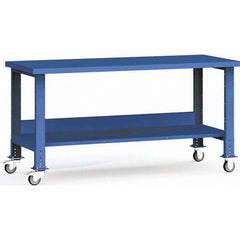 Rousseau Metal - Mobile Work Benches Type: Mobile Workbench Length: 72 (Inch) - Americas Industrial Supply