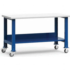 Rousseau Metal - Mobile Work Benches Type: Mobile Workbench Length: 60 (Inch) - Americas Industrial Supply