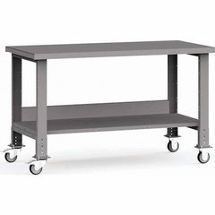 Rousseau Metal - Mobile Work Benches Type: Mobile Workbench Length: 60 (Inch) - Americas Industrial Supply