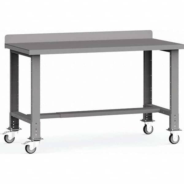 Rousseau Metal - Mobile Work Benches Type: Mobile Workbench Length: 60 (Inch) - Americas Industrial Supply