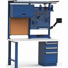 Rousseau Metal - Stationary Workstations Type: Work Center Load Capacity (Lb.): 775 - Americas Industrial Supply