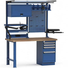 Rousseau Metal - Stationary Workstations Type: Work Center Load Capacity (Lb.): 2750 - Americas Industrial Supply