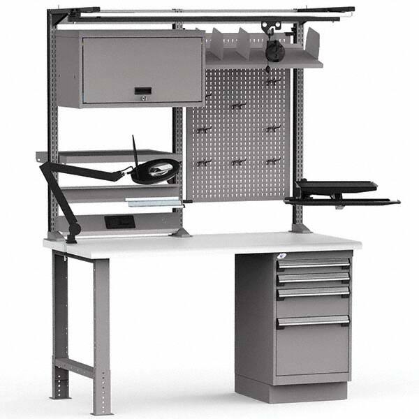 Rousseau Metal - Stationary Workstations Type: Work Center Load Capacity (Lb.): 775 - Americas Industrial Supply