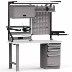 Rousseau Metal - Stationary Workstations Type: Work Center Load Capacity (Lb.): 775 - Americas Industrial Supply