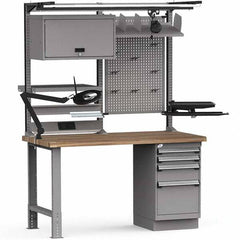 Rousseau Metal - Stationary Workstations Type: Work Center Load Capacity (Lb.): 2750 - Americas Industrial Supply