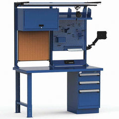 Rousseau Metal - Stationary Workstations Type: Work Center Load Capacity (Lb.): 1100 - Americas Industrial Supply