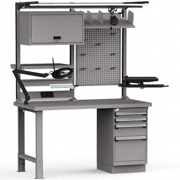 Rousseau Metal - Stationary Workstations Type: Work Center Load Capacity (Lb.): 1100 - Americas Industrial Supply