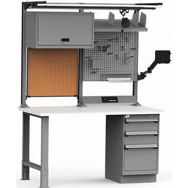 Rousseau Metal - Stationary Workstations Type: Work Center Load Capacity (Lb.): 775 - Americas Industrial Supply