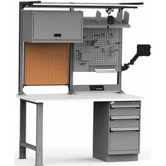Rousseau Metal - Stationary Workstations Type: Work Center Load Capacity (Lb.): 775 - Americas Industrial Supply