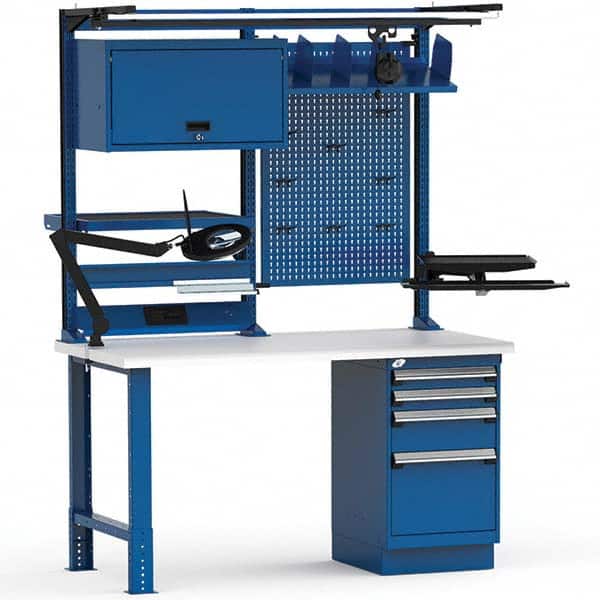 Rousseau Metal - Stationary Workstations Type: Work Center Load Capacity (Lb.): 775 - Americas Industrial Supply