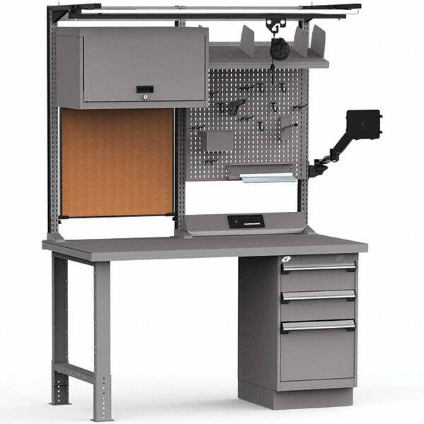 Rousseau Metal - Stationary Workstations Type: Work Center Load Capacity (Lb.): 1100 - Americas Industrial Supply