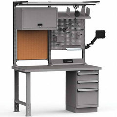 Rousseau Metal - Stationary Workstations Type: Work Center Load Capacity (Lb.): 1100 - Americas Industrial Supply