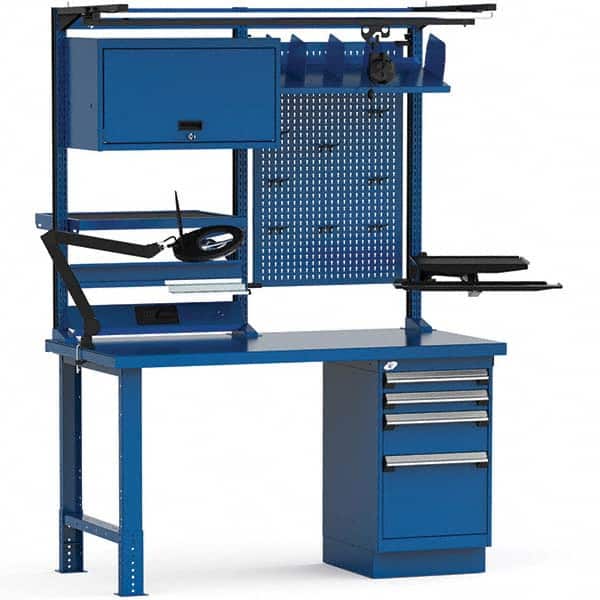 Rousseau Metal - Stationary Workstations Type: Work Center Load Capacity (Lb.): 1100 - Americas Industrial Supply