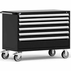Rousseau Metal - Tool Roller Cabinets Drawers Range: 5 - 10 Drawers Width Range: 48" and Wider - Americas Industrial Supply