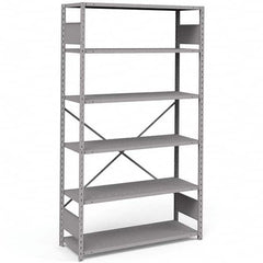 Rousseau Metal - Steel Shelving Type: Shelving Starter or Add-On: Starter - Americas Industrial Supply