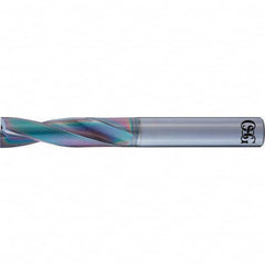 OSG - 0.3661" 0° Solid Carbide Screw Machine Drill Bit - Americas Industrial Supply