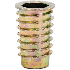 E-Z LOK - Hex Drive & Slotted Drive Threaded Inserts Type: Flanged Hex Drive System of Measurement: Metric - Americas Industrial Supply