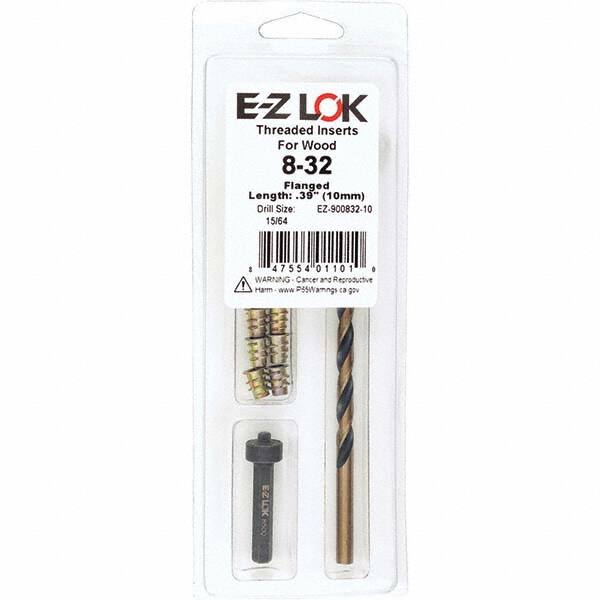 E-Z LOK - Thread Repair Kits Insert Thread Size (Inch): #8-32 Includes Drill: Yes - Americas Industrial Supply