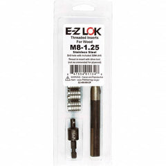 E-Z LOK - Thread Repair Kits Insert Thread Size (mm): M8x1.25 Includes Drill: Yes - Americas Industrial Supply