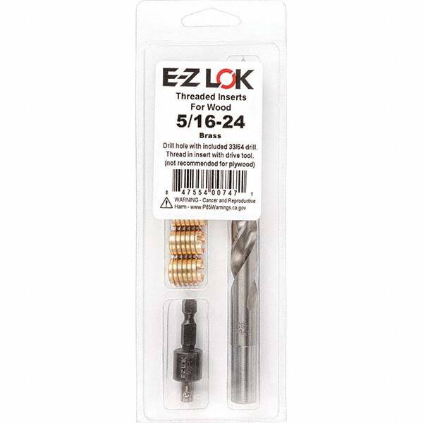 E-Z LOK - Thread Repair Kits Insert Thread Size (Inch): 5/16-24 Includes Drill: Yes - Americas Industrial Supply