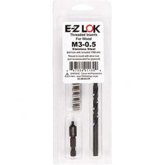 E-Z LOK - Thread Repair Kits Insert Thread Size (mm): M3x0.50 Includes Drill: Yes - Americas Industrial Supply