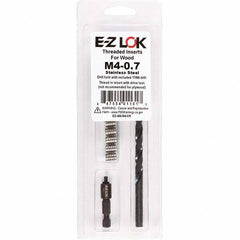 E-Z LOK - Thread Repair Kits Insert Thread Size (mm): M4x0.70 Includes Drill: Yes - Americas Industrial Supply