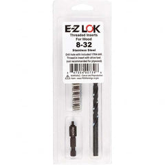 E-Z LOK - Thread Repair Kits Insert Thread Size (Inch): #8-32 Includes Drill: Yes - Americas Industrial Supply