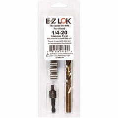 E-Z LOK - Thread Repair Kits Insert Thread Size (Inch): 1/4-20 Includes Drill: Yes - Americas Industrial Supply