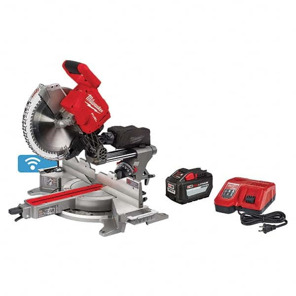 Milwaukee Tool - Miter Saws Bevel: Double Sliding: Yes - Americas Industrial Supply