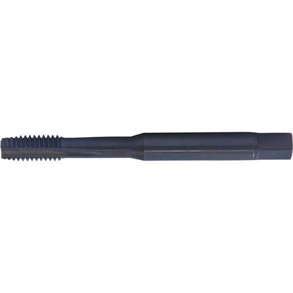 Spiral Point Tap: 7/16-20, UNF, 3 Flutes, Plug, 2B, HSS-E, Black Oxide Finish 1.614″ Thread Length, 3.937″ OAL, Right Hand