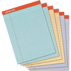 UNIVERSAL - Note Pads, Writing Pads & Notebooks Writing Pads & Notebook Type: Writing Pad Size: 8-1/2 x 11-3/4 - Americas Industrial Supply