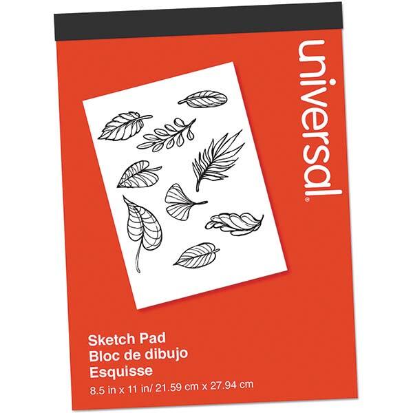 UNIVERSAL - Note Pads, Writing Pads & Notebooks Writing Pads & Notebook Type: Scratch Pad Size: 8-1/2 x 11 - Americas Industrial Supply