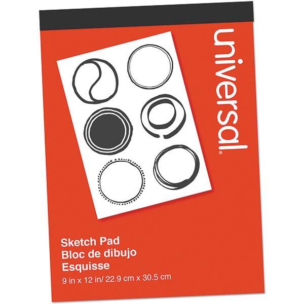 UNIVERSAL - Note Pads, Writing Pads & Notebooks Writing Pads & Notebook Type: Scratch Pad Size: 9 x 12 - Americas Industrial Supply