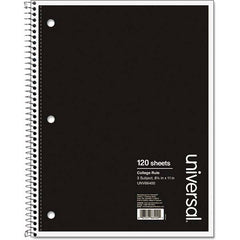 UNIVERSAL - Note Pads, Writing Pads & Notebooks Writing Pads & Notebook Type: Notebook Size: 11 x 8-1/2 - Americas Industrial Supply