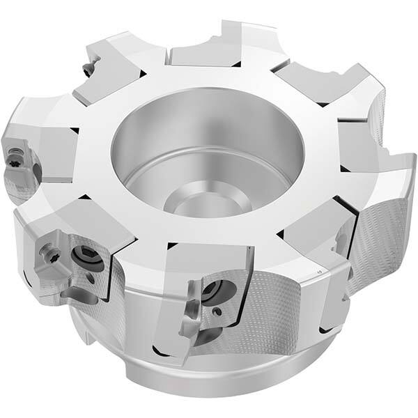 Seco - Indexable Square-Shoulder Face Mills Cutting Diameter (mm): 125.00 Cutting Diameter (Inch): 4.921 - Americas Industrial Supply