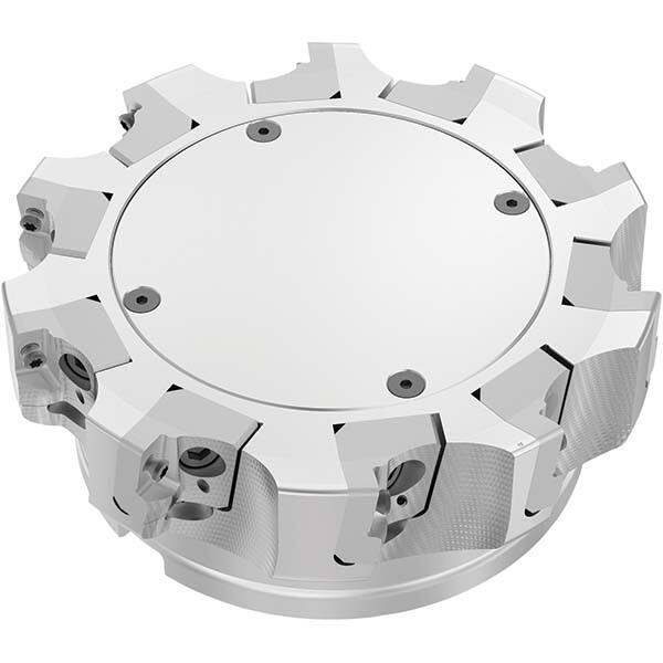 Seco - Indexable Square-Shoulder Face Mills Cutting Diameter (mm): 160.00 Cutting Diameter (Inch): 6.299 - Americas Industrial Supply