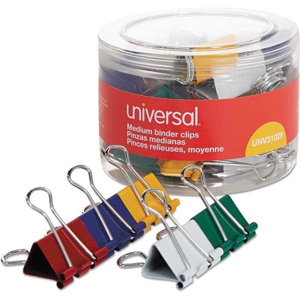 UNIVERSAL - Binder Clips Width (Inch): 1.25 Binder Type: Binder Clip - Americas Industrial Supply