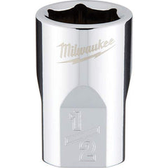 Milwaukee Tool - Hand Sockets Drive Size (Inch): 3/8 Size (Inch): 1/2 - Americas Industrial Supply