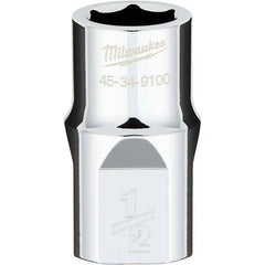 Milwaukee Tool - Hand Sockets Drive Size (Inch): 1/2 Size (Inch): 1/2 - Americas Industrial Supply