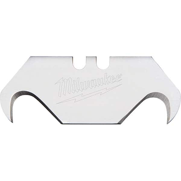 Milwaukee Tool - Knife Blades Type: Hook Blade Material: Carbon Steel - Americas Industrial Supply