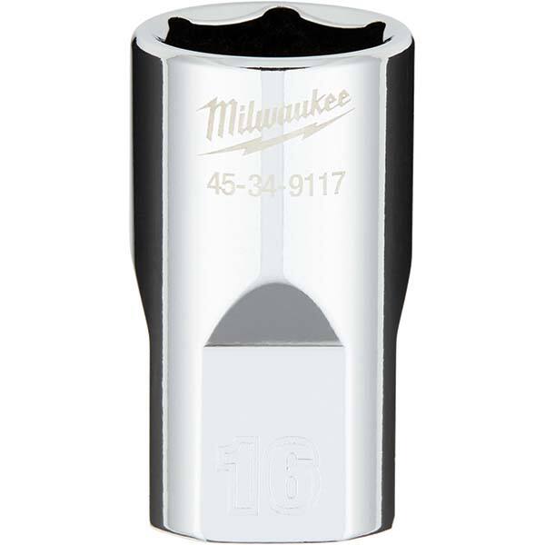 Milwaukee Tool - Hand Sockets Drive Size (Inch): 1/2 Size (mm): 16.0000 - Americas Industrial Supply