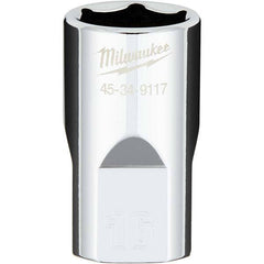 Milwaukee Tool - Hand Sockets Drive Size (Inch): 1/2 Size (mm): 16.0000 - Americas Industrial Supply