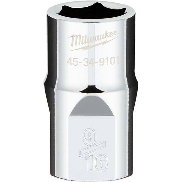 Milwaukee Tool - Hand Sockets Drive Size (Inch): 1/2 Size (Inch): 9/16 - Americas Industrial Supply