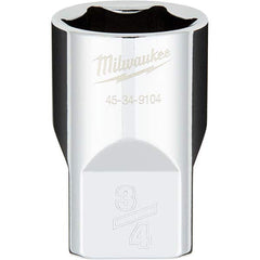 Milwaukee Tool - Hand Sockets Drive Size (Inch): 1/2 Size (Inch): 3/4 - Americas Industrial Supply