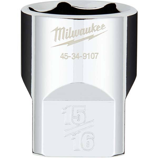 Milwaukee Tool - Hand Sockets Drive Size (Inch): 1/2 Size (Inch): 15/16 - Americas Industrial Supply