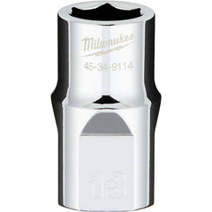 Milwaukee Tool - Hand Sockets Drive Size (Inch): 1/2 Size (mm): 13.0000 - Americas Industrial Supply