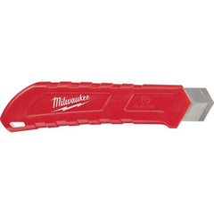 Milwaukee Tool - Utility Knives, Snap Blades & Box Cutters Type: Snap Off Knife Blade Type: Snap-Off - Americas Industrial Supply