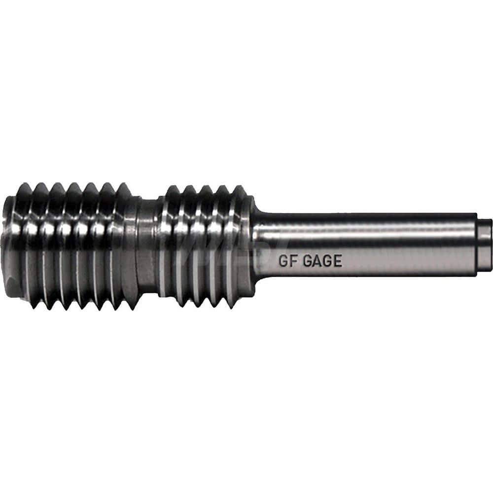 Thread Setting Go/No Go Gages; Type: Hilo Thread Setting Plug Gage; Go/No Go: No Go; Thread Size: 3/8-24; Classification: 3A; Calibrated: No; Traceability Certification Included: Certificate of Compliance; Thread Type: UNF; Handle Size: 2; Material: High